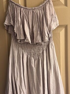 raya sun Soft Lavender Blouse